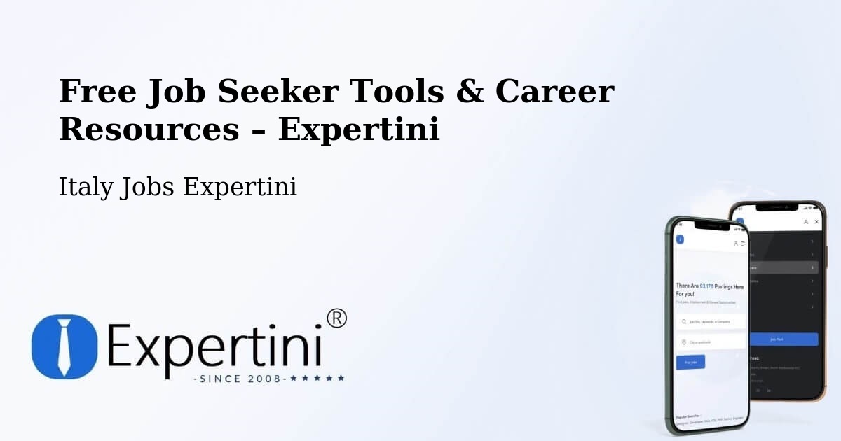 Free Job Seeker Tools & Career Resources – Caorle - Caorle, Italy Jobs Expertini