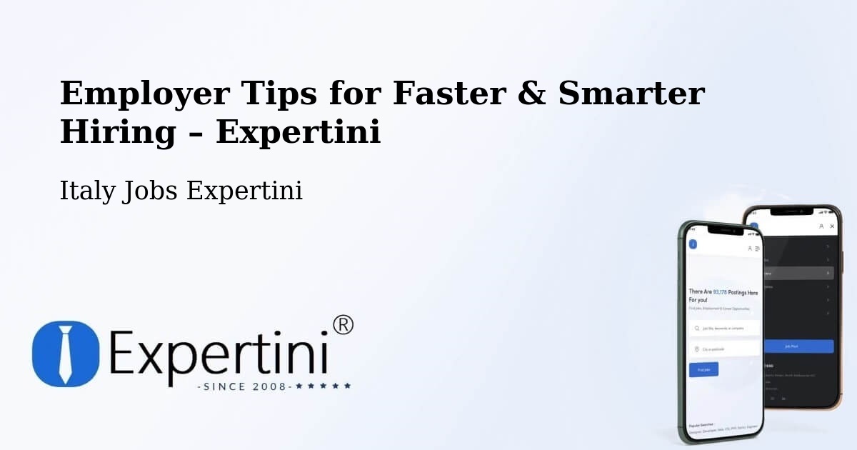 Employer Tips for Hiring & Recruitment – Caorle - Caorle, Italy Jobs Expertini
