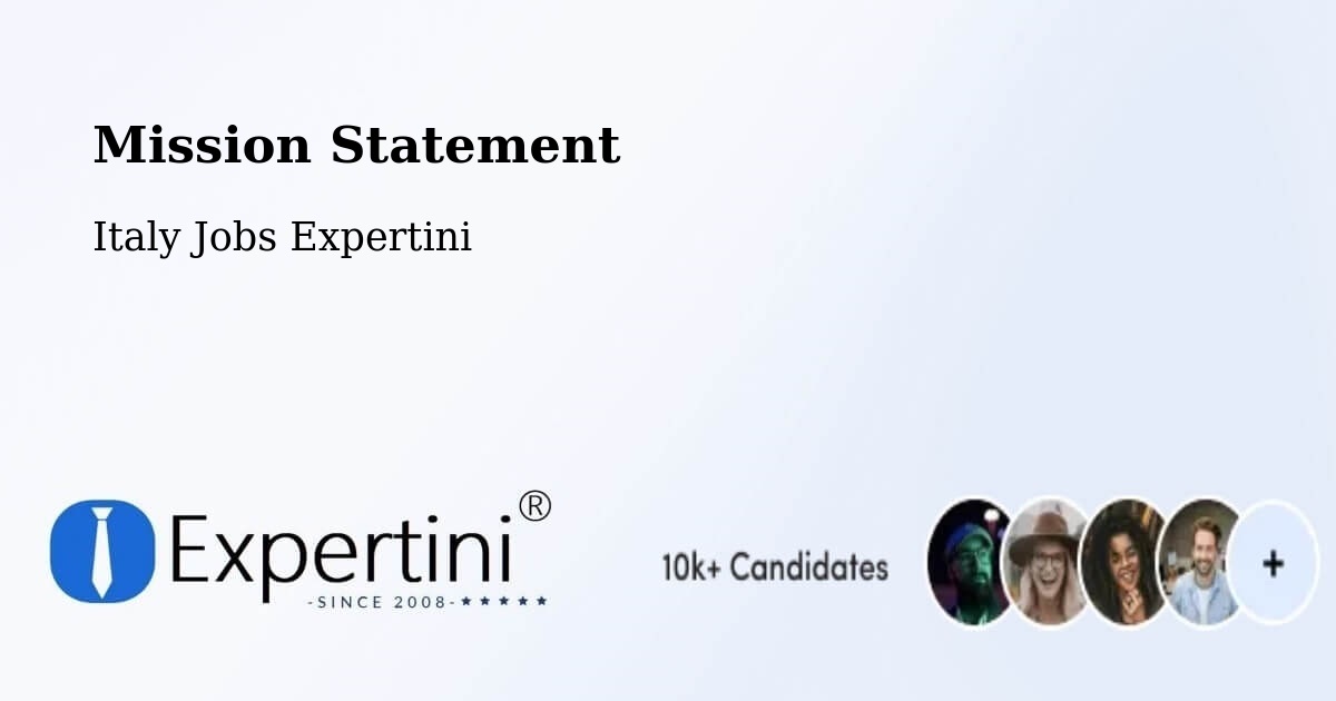 Corporate Mission – Caorle - Italy Jobs Expertini