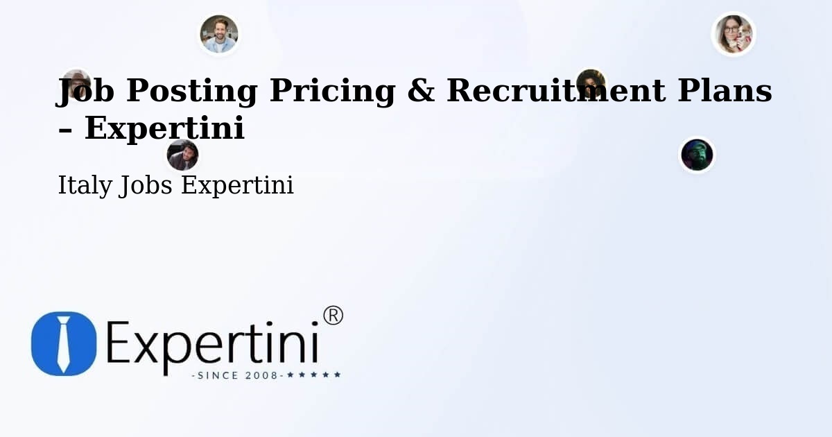 Job Posting Pricing & Recruitment Plans – Caorle - Caorle, Italy Jobs Expertini